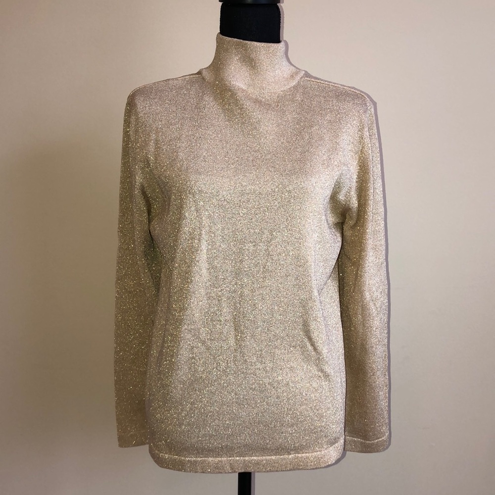 Beautiful Gold turtleneck sweater